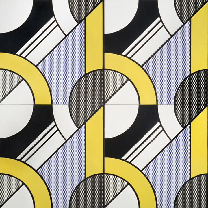 Roy Linchtenstein . Centre Pompidou . Paris . France