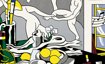 Roy Linchtenstein . Centre Pompidou . Paris . France