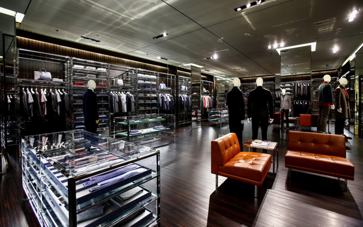 Prada Store . mall The Mixc . Nanning . China