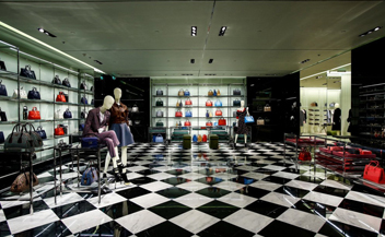 Prada Store . mall The Mixc . Nanning . China
