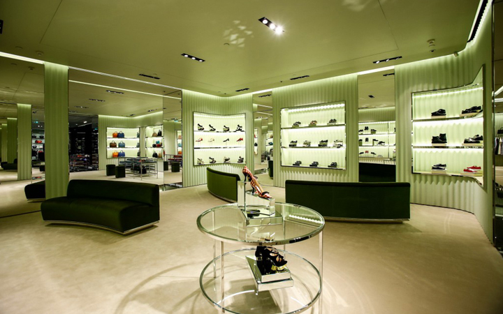 Prada Store . mall The Mixc . Nanning . China