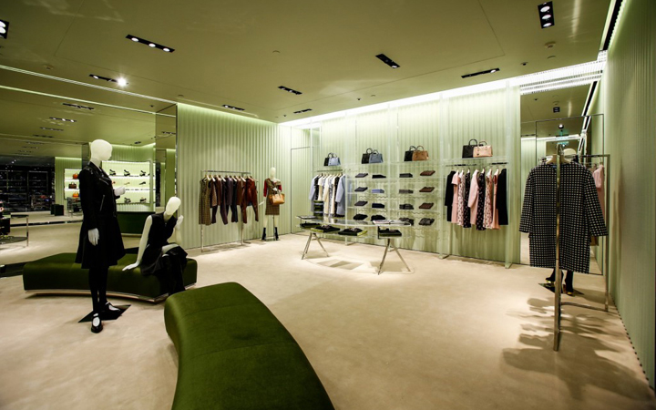 Prada Store . mall The Mixc . Nanning . China
