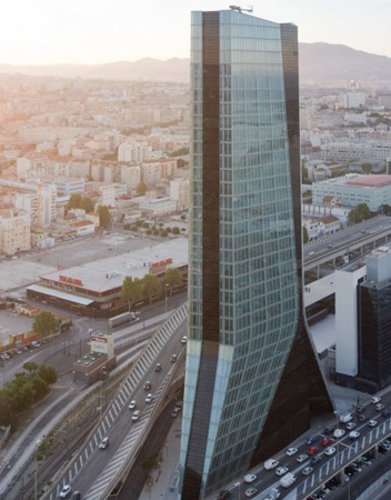 CMA CGM Headquarters . Zaha Hadid Architects . Marseille . France