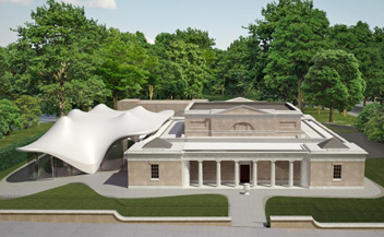 Serpentine Sackler Gallery . Zaha Hadid . Kensington Garden . London . England