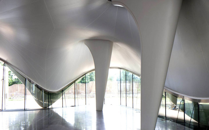 Serpentine Sackler Gallery . Zaha Hadid . Kensington Garden . London . England