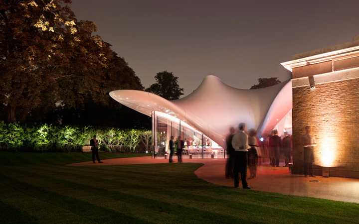 Serpentine Sackler Gallery . Zaha Hadid . Kensington Garden . London . England