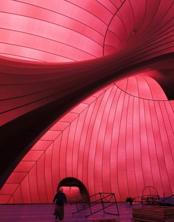Ark Nova . Anish Kappor . Arata Isozaki