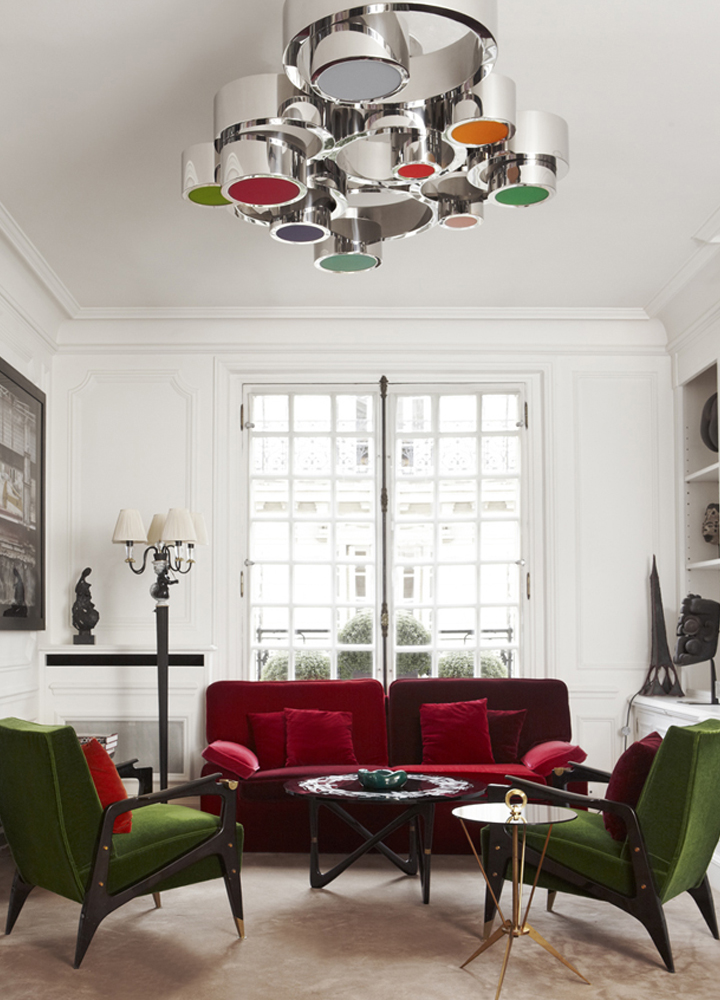 Lorenz Baumer apartment . Paris . France