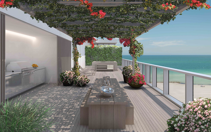 The residences at Miami Beach Edition . John Pawson