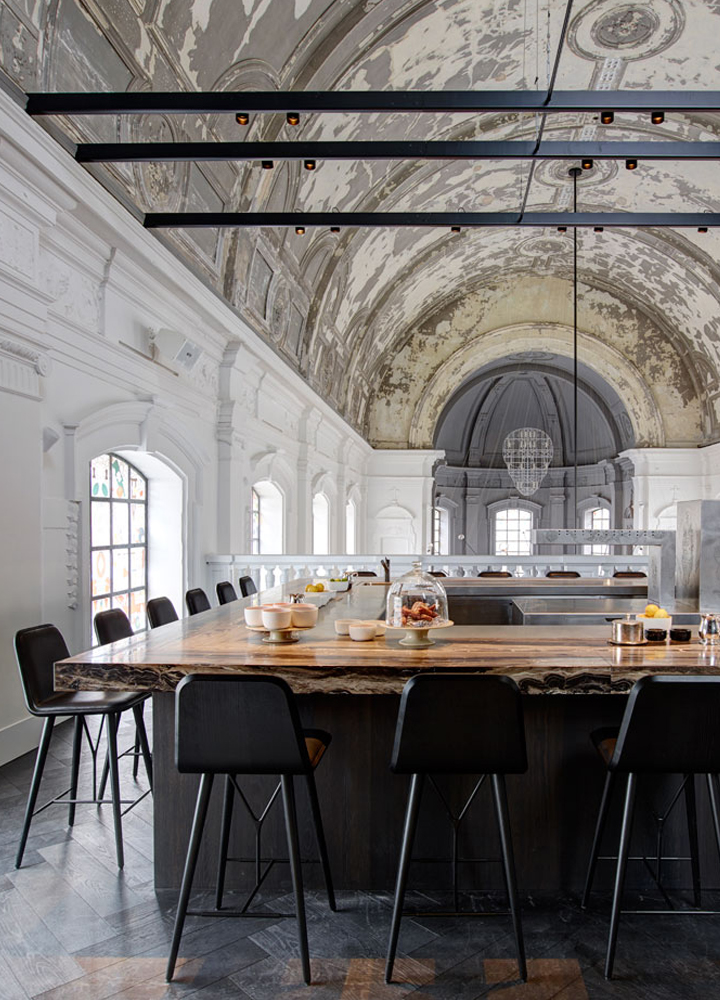 The Jane restaurant . Antwerp . Belgium