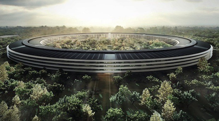 Apple Spaceship . Foster Partners . Cupernico . California . USA