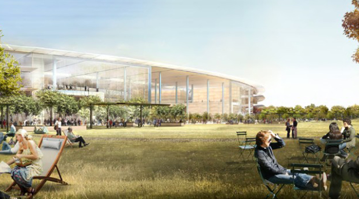Apple Spaceship . Foster Partners . Cupernico . California . USA