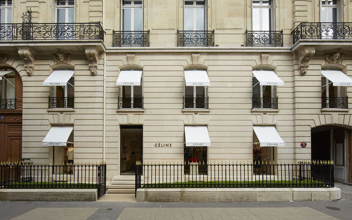 Ce?line . Avenue Montaigne . Paris . France