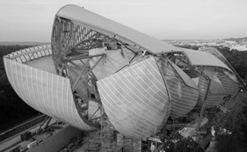 Louis Vuitton fondation . Frank Gehry . Paris . France