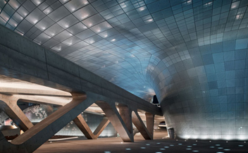 Dongdaemun Design Park Plaza . Zaha Hadid . Seoul . South Korea