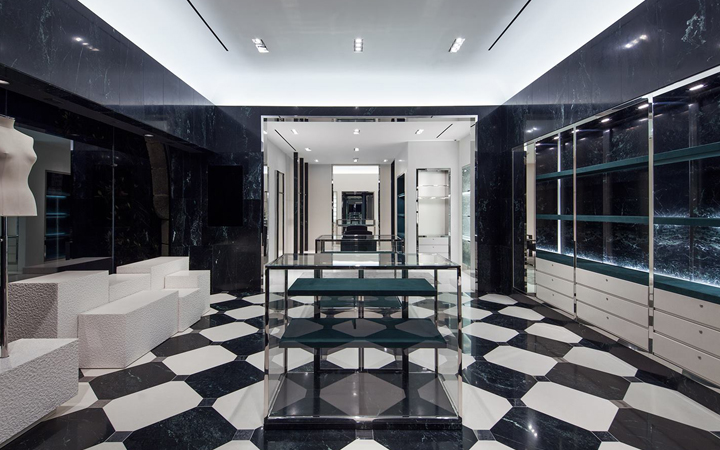 Balenciaga . Dallas store . USA
