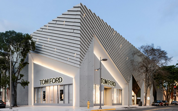  	Tom Ford . Miami Design District